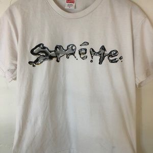 Supreme T Shirt Mercury Logo
